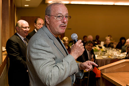 Fred at Corporation dinner