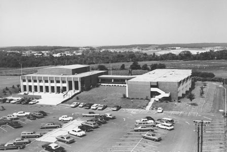 Northeastern's Burlington campus in the 1960s.